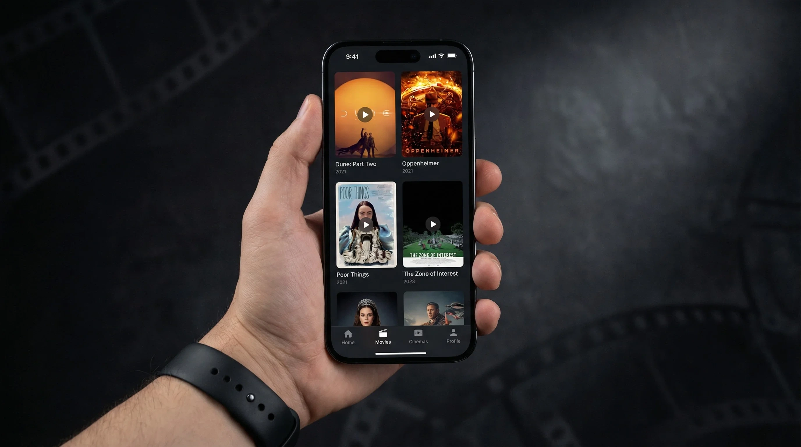 咯咯哒的一天移动端APP界面展示